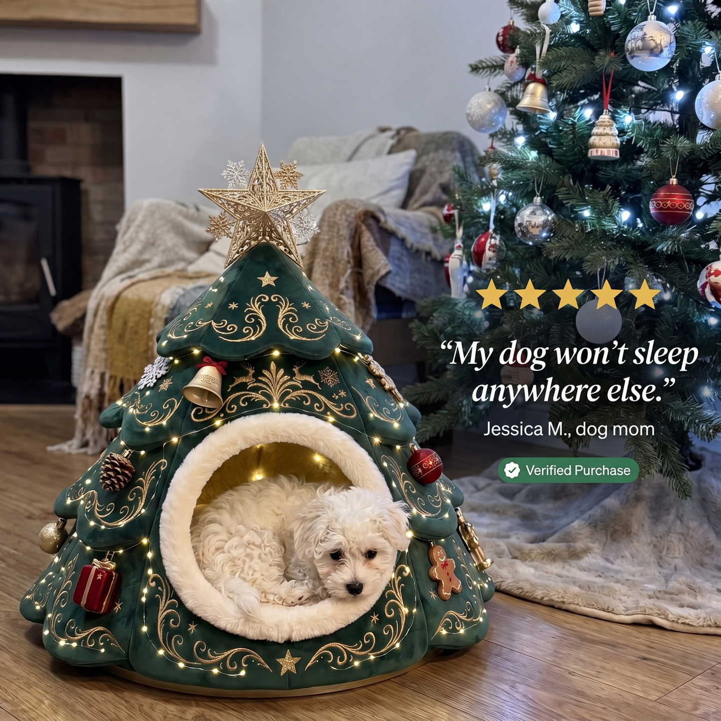 JingleTails — Christmas Pet Beds